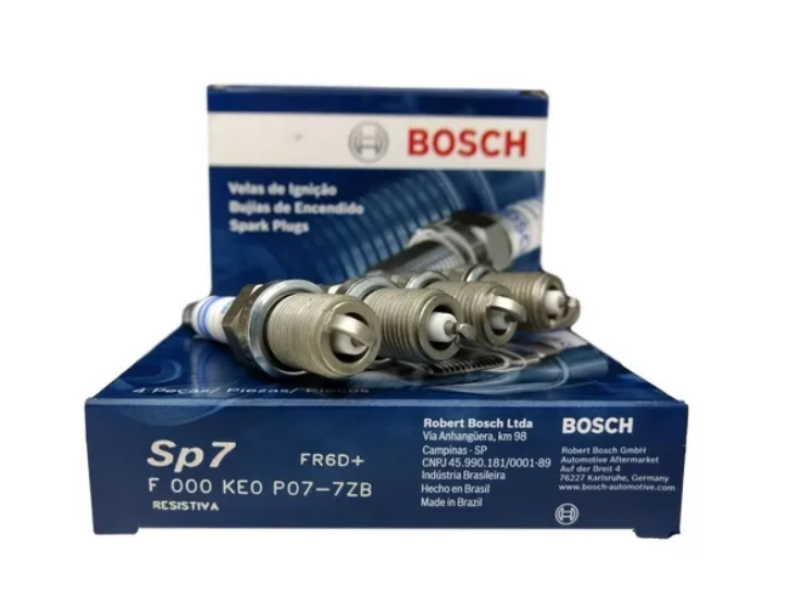 Jogo De Vela Ignição Carro Palio 1.0 8v Fire Economy 2009