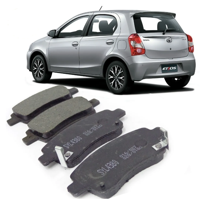 Jogo Pastilhas De Freio Toyota Etios 2012 Até 2020 Syl4380