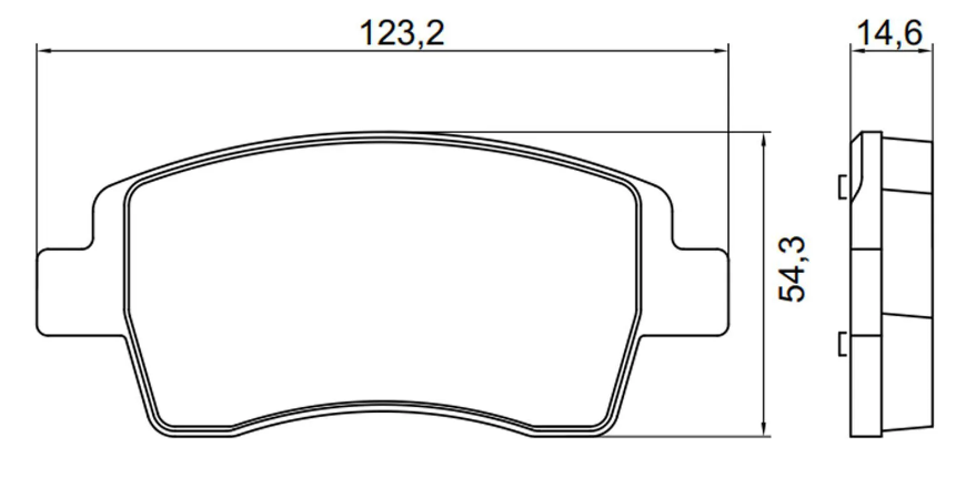 Jogo Pastilhas De Freio Toyota Etios 2012 Até 2020 Syl4380