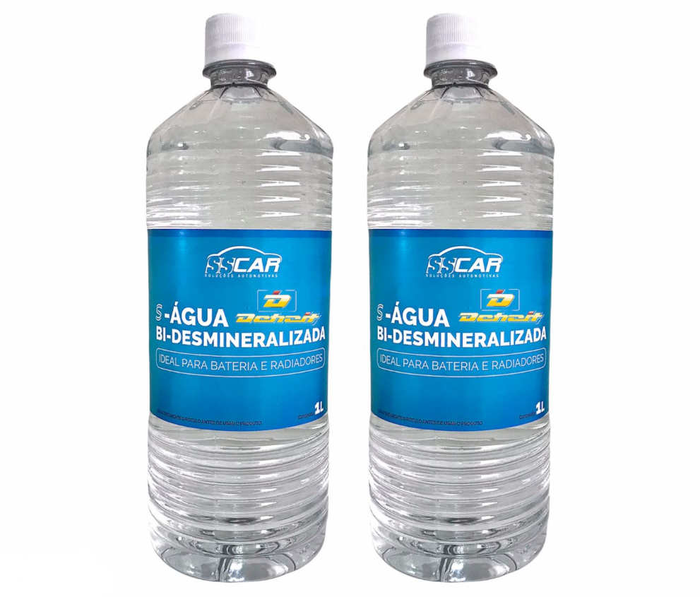 Kit 6 Águas Desmineralizada Para Radiadores E Bateria Sscar