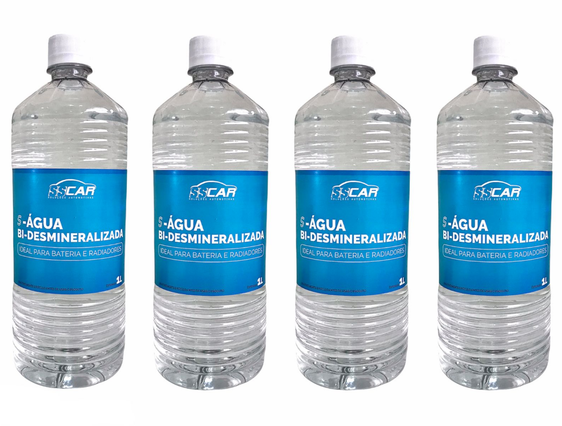 Kit 10 Águas Desmineralizada Para Radiadores E Bateria Sscar