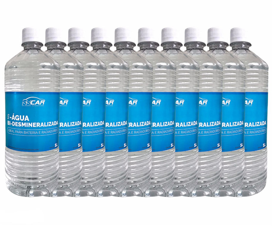 Kit 12 Águas Desmineralizada Para Radiadores E Bateria Sscar
