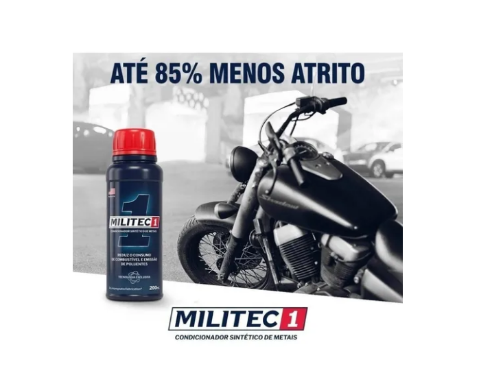 2 Militec-1 Original Vida Longa Ao Motor E Proteção 40 ML